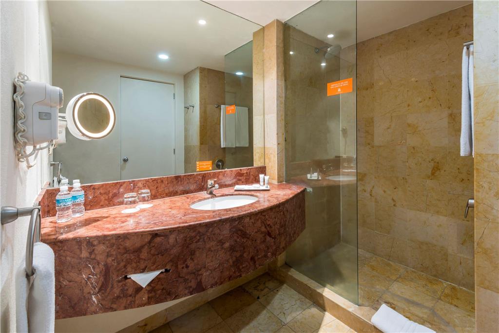 Deluxe room bathroom