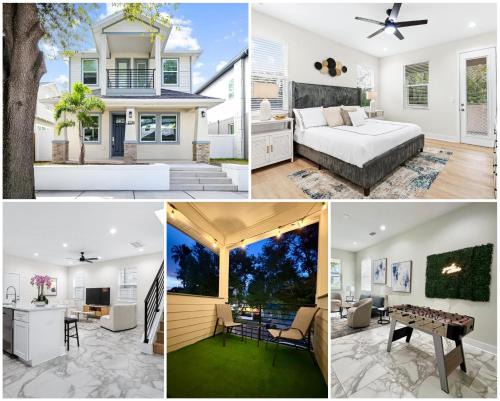 Spacious Modern 5 Bedroom House Close to Downtown Tampa — 4-Star Luxury Hotel in Tampa, United States