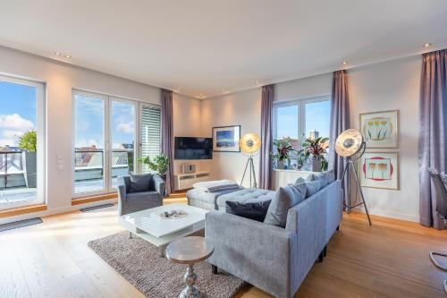 Penthouse Horizont — 4-Star Luxury Hotel in Husum, Germany