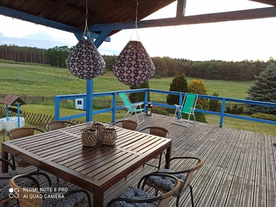 Sielska Oaza siedlisko wiejskie z domem całorocznym in Osiek, Poland