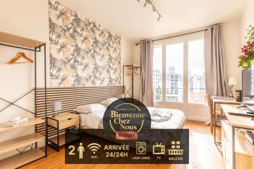 Cosy T1 Lavoisier Tout Equipee Avec Balcon Cl Fd in Clermont-Ferrand, France