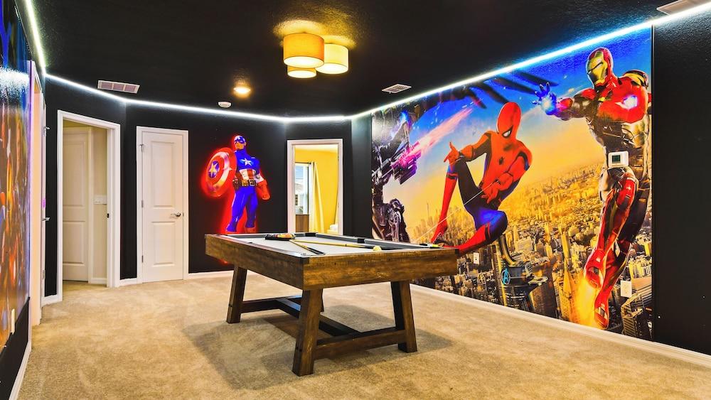 Mario Game Room Theater Loft W Pool SPA Disney - photo 18