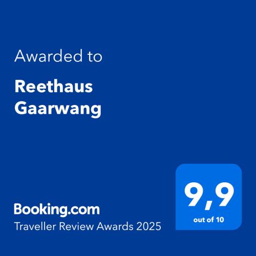 Reethaus Gaarwang — Gelting