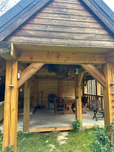 Fajna Chatka in Ustrzyki Dolne, Poland