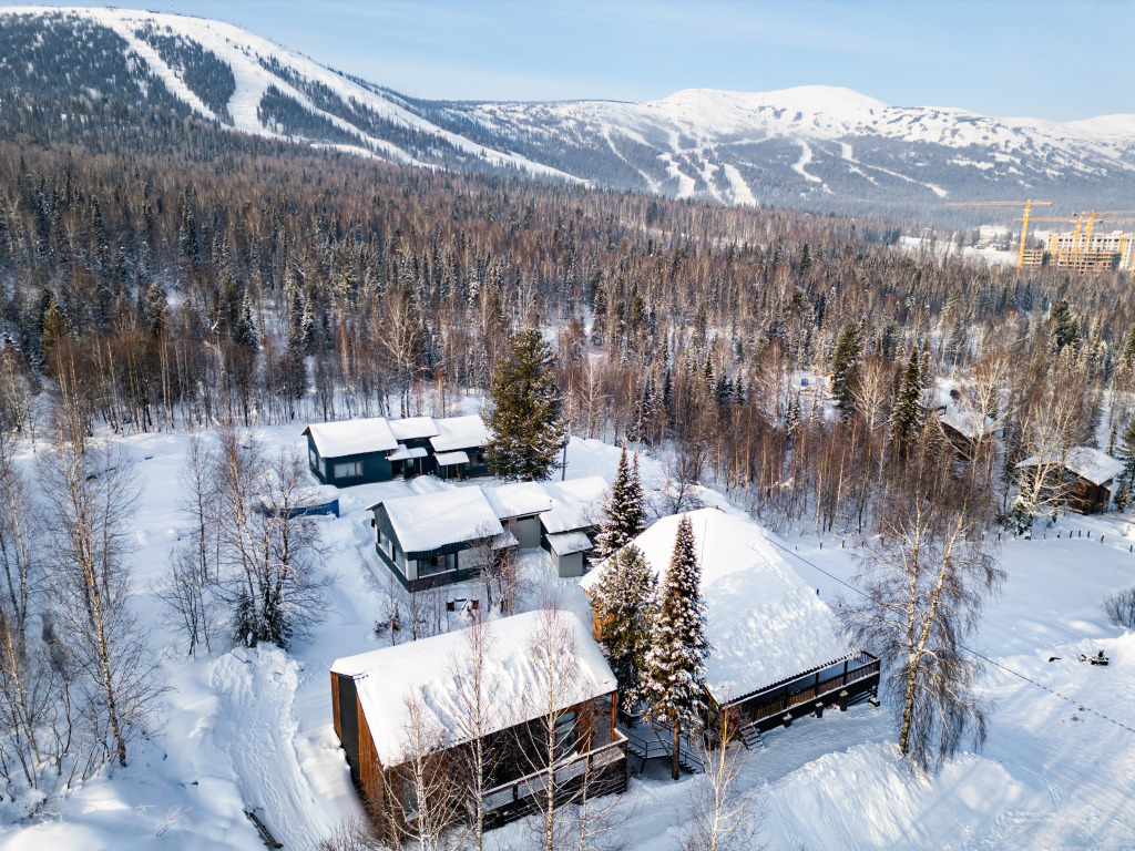 Chamonix Mont Blanc Recreation center in Sheregesh, Russia
