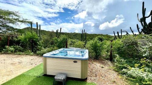 Very quiet apartment with lots of privacy and a tub on the edge of a national park — 4-Star Luxury Hotel in Savaneta, Aruba