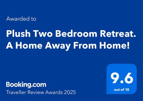 Plush Two Bedroom Retreat. A Home Away From Home — 4-Star Luxury Hotel in Riverdale, United States