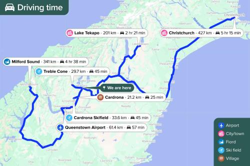 Wanaka close to town Modern with a Fireplace and Heat pumps Sleeps 6 in Wanaka, New Zealand