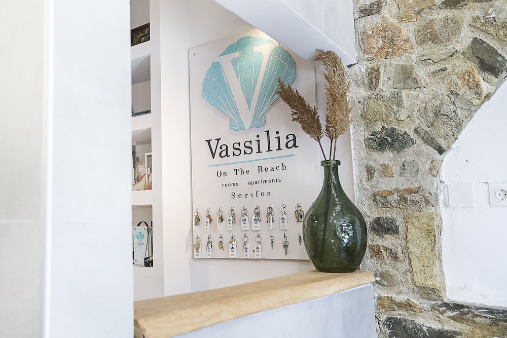 Vassilia on the beach Serifos in Serifos, Greece