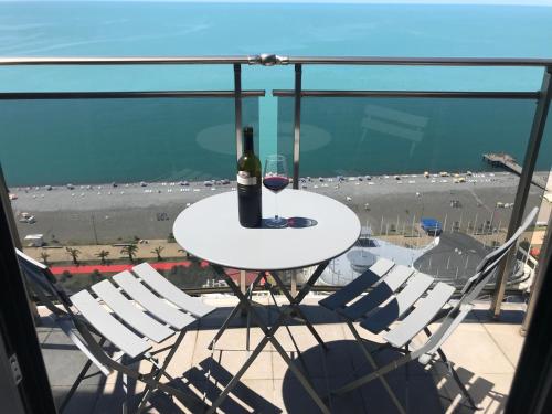 2 Bedroom Beachfront Apartment with Sea View & Balconies