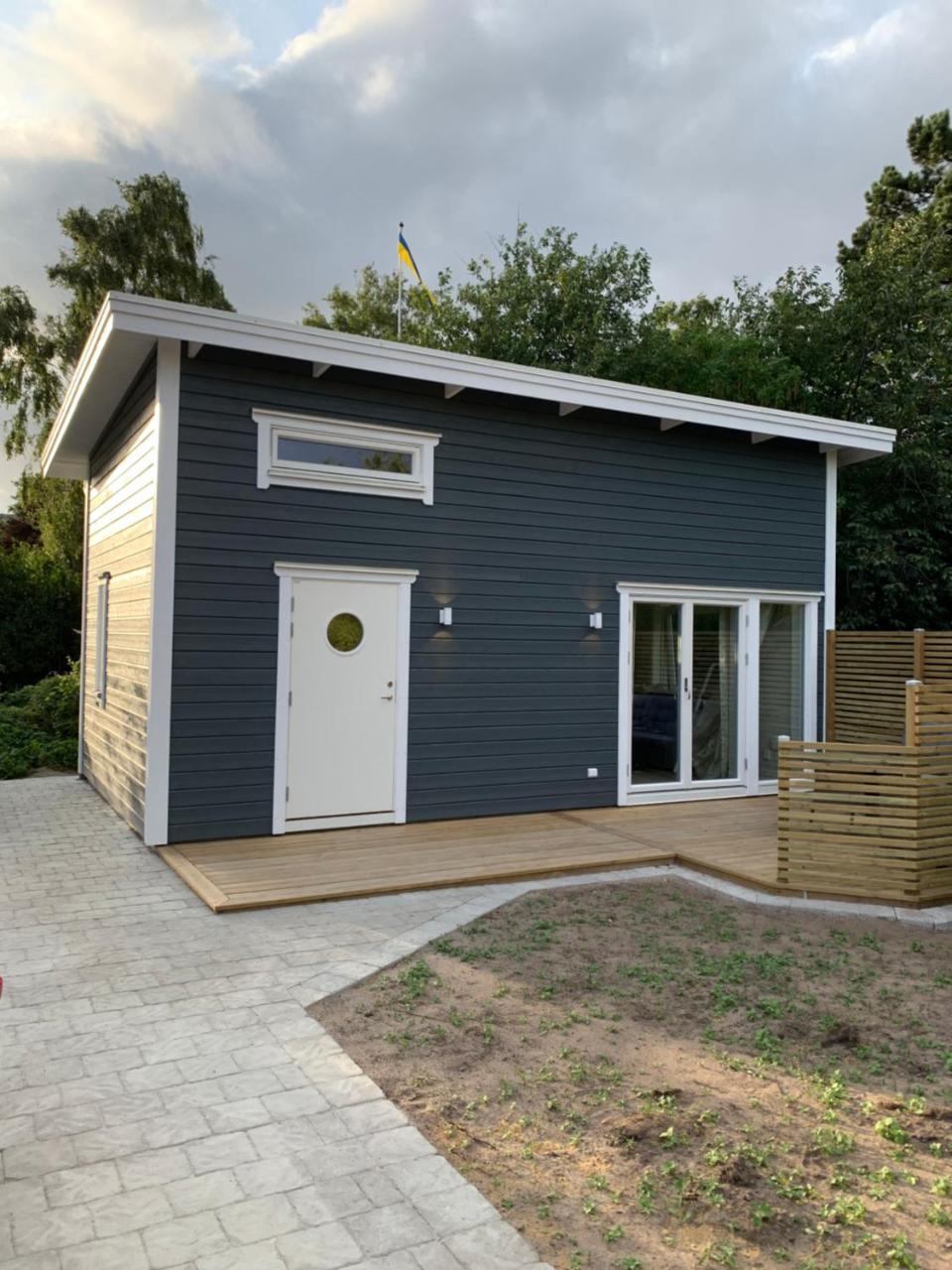 Stuga Kaptenis Skrea Strand in Falkenberg, Sweden