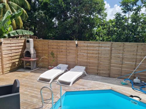 Bungalow Emeraude F3 avec piscine à Sainte Luce — 4-Star Luxury Hotel in Sainte-Luce, Martinique