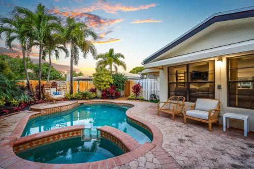 Tropical Getaway Heated Pool & Patio Retreat in Fort Lauderdale, United States