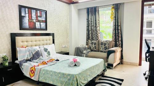 BluO Cozy Studio with Balcony Green Park HKV — 4-Star Luxury Hotel in New Delhi, India