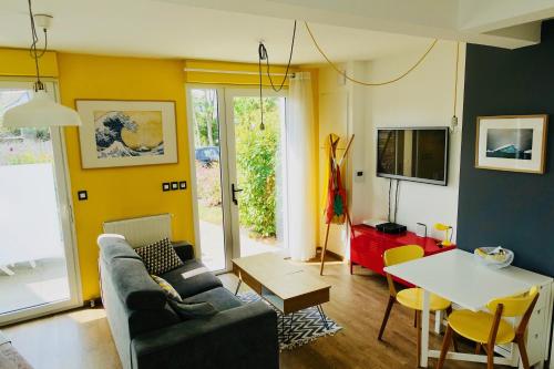Duplex Hermine Cosy jardin sud & parking in Saint-Malo, France