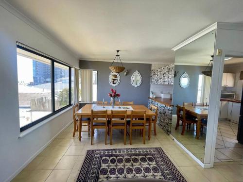 Walk to beach in Cape Town, South Africa