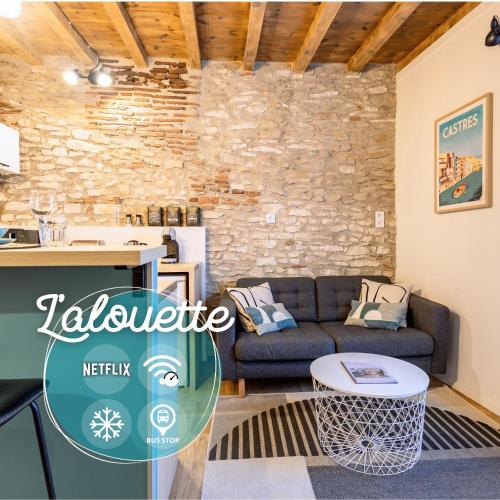 L’alouette Studio Cosy En Duplex Hypercentre in Castres, France