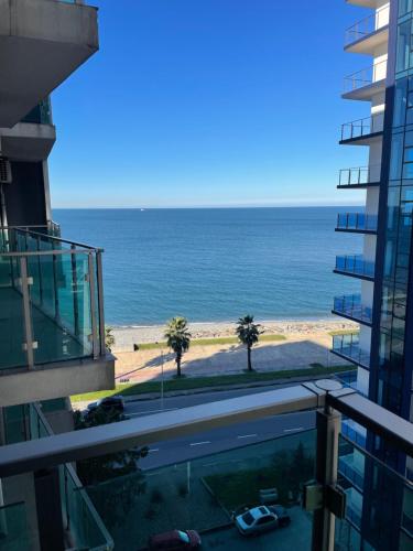 First line New Boulevard Sea View Studio with Balcony