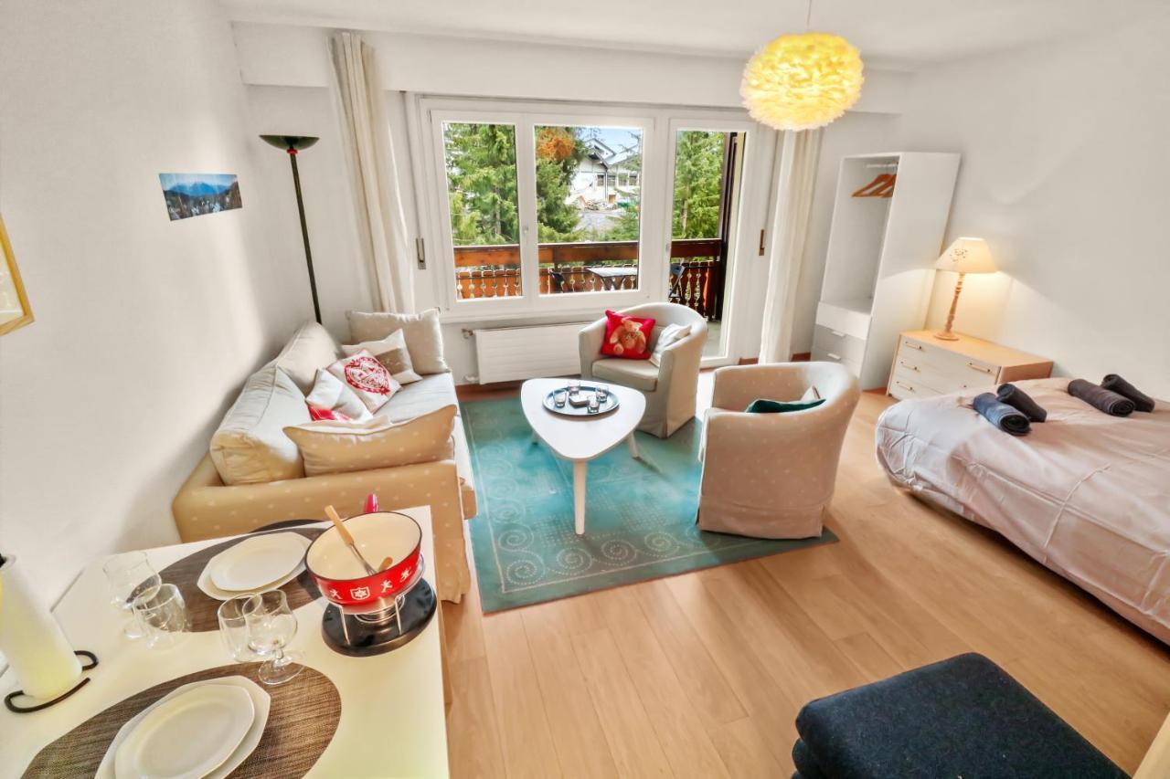 Studio chaleureux et paisible — 4-Star Luxury Hotel in Lens, Switzerland