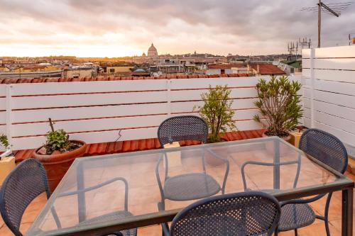 Skyline Penthouse with Private Rooftop — 4-Star Luxury Hotel in Rome, Italy