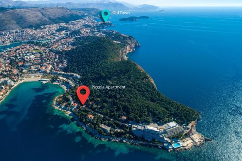 Piccola Red Studio 50m from the beach