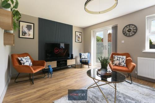 NOMASTAY Corporate Families Relocation 3 bed 2 bath Parking next to the hospital university city center — 4-Star Luxury Hotel in Sheffield, United Kingdom