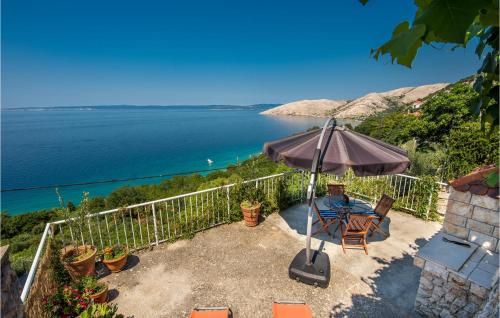 Stunning Apartment In Stara Baska — 4-Star Luxury Hotel in None, Croatia