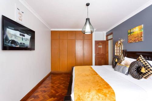 Upscale King Size Bed in the heart of Nairobi