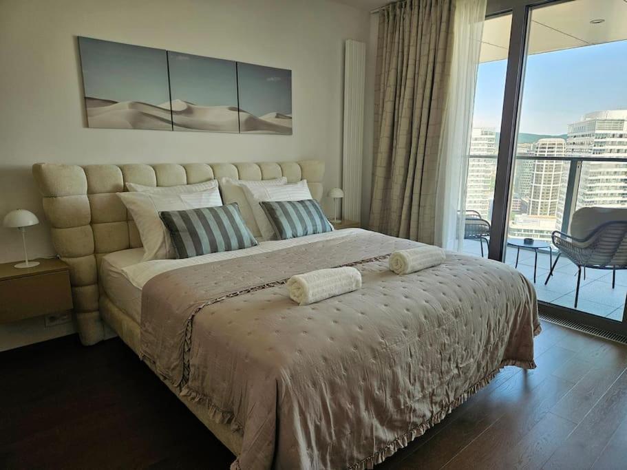 Eurovea Tower Luxury in Heaven in Bratislava, Slovakia