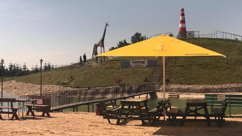 Geltona in Siauliai, Lithuania