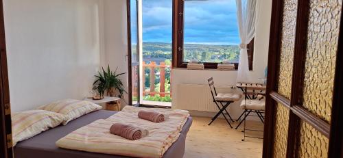 Pokoj s krásným výhledem vlastním balkónem a soukromou koupelnou — hotel in Chrudim