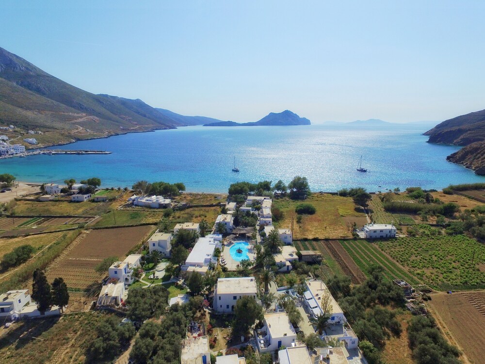 Lakki Village in Amorgos, Greece