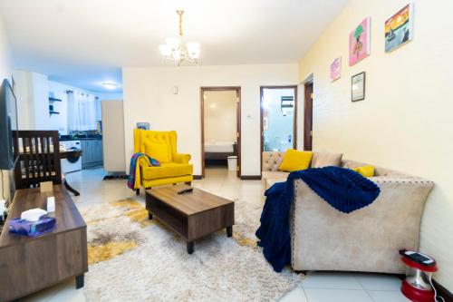 Serenity Retreat 2 Bed Apartment with Pool & Gym