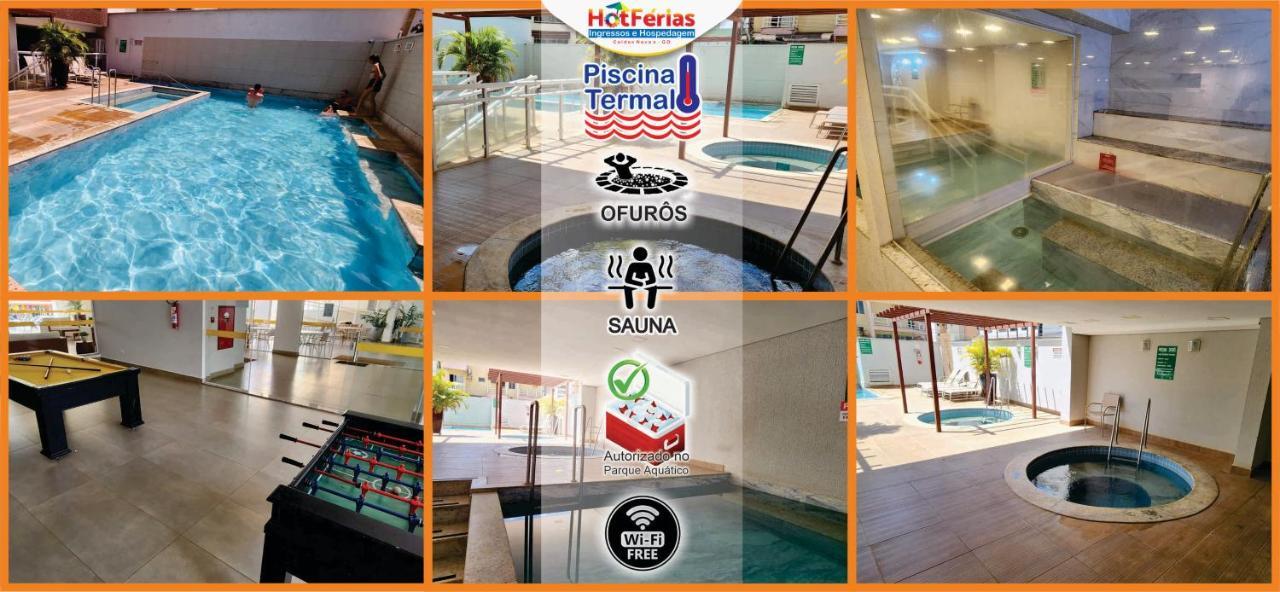 Everest Flat Service com Piscinas Termais próx ao Shopping Singapura Water Park Clube Prive Riviera Boulevard HotFérias — 4-Star Luxury Hotel in Caldas Novas, Brasil