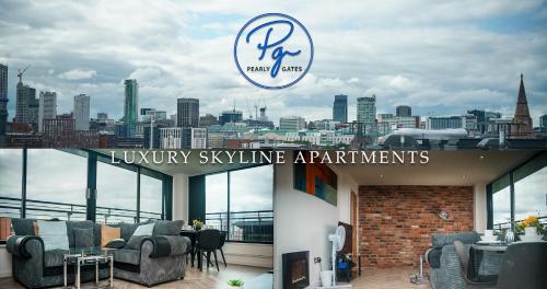 Penthouse Amazing City Skyline Views Free Parking Balcony Utilita Arena New St Station Bullring Shopping — 4-Star Luxury Hotel in Birmingham, United Kingdom