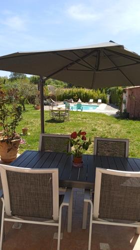 T2 au calme avec piscine — hotel in Neoules