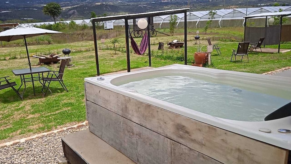 Glamping La Finca in Sutamarchan, Colombia