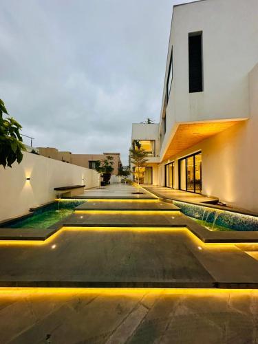 Santorini Blue Escape in Karachi, Pakistan