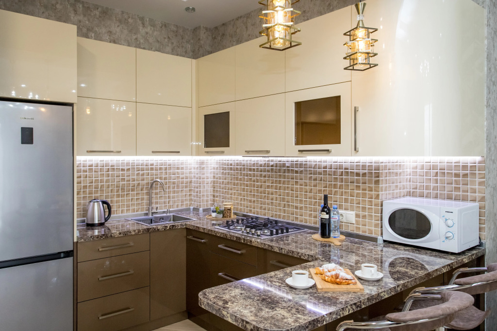 1BR apartment Panoramic City View Vake District Self Check in Free WiFi