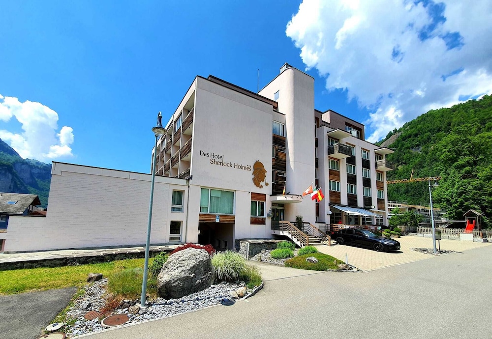 Das Hotel Sherlock Holmes in Interlaken, Switzerland