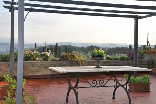 Lovely view of Florence in Stilish Designed Apt — 4-Star Luxury Hotel in Fiesole, Italy