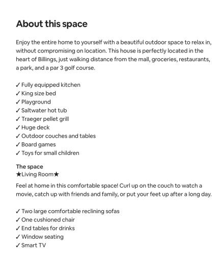 Cozyliving — Billings