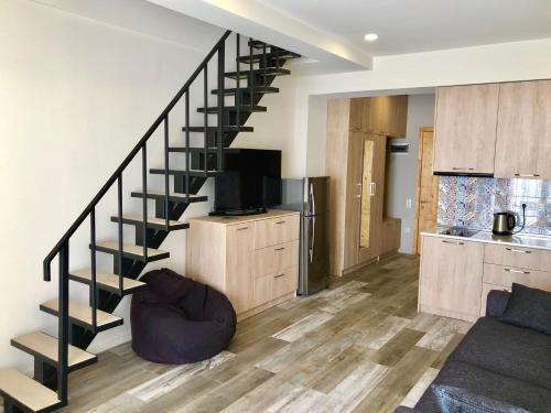 GVC 3 room 2 level apt New Gudauri