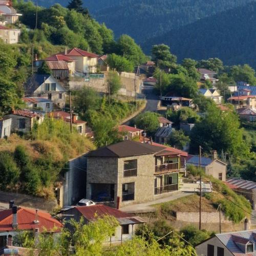 The Black Chestnut in Karpenisi, Greece