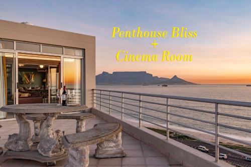 Sunny Beach Penthouse with Cinema Room — 4-Star Luxury Hotel in Cape Town, South Africa