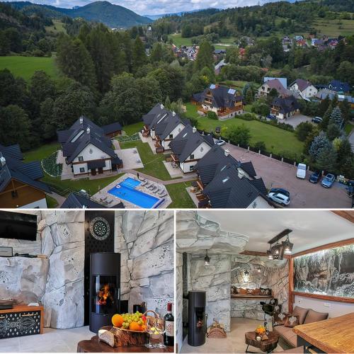 Pieninska Grota Z Kominkiem I Basenem Przy Wyciagu — 4-Star Luxury Hotel in Szczawnica, Poland