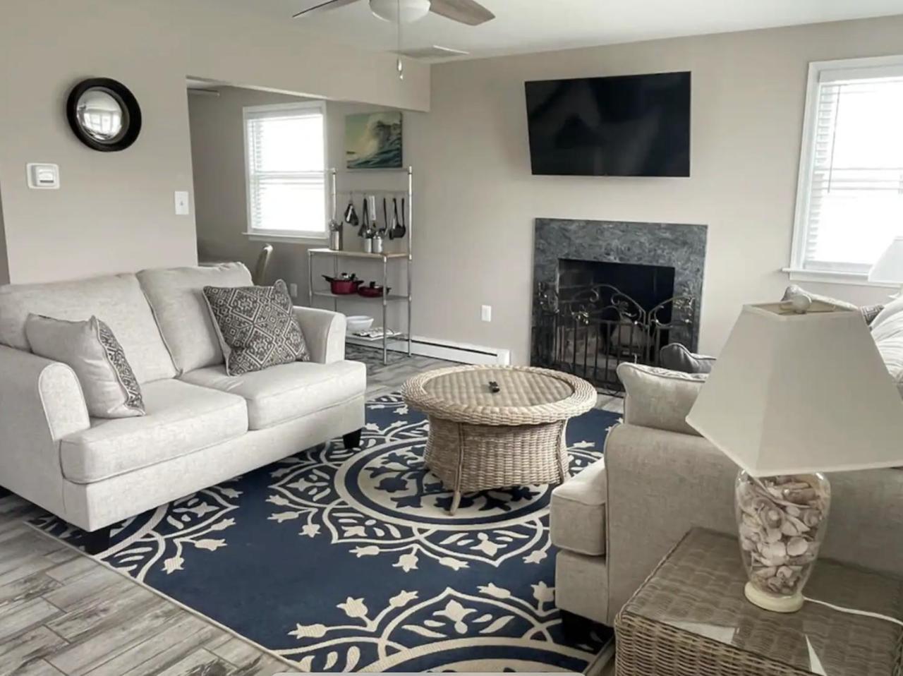 33rd St Unit A 2BR Beach Home Hideaway Parking — Brigantine — photo 2