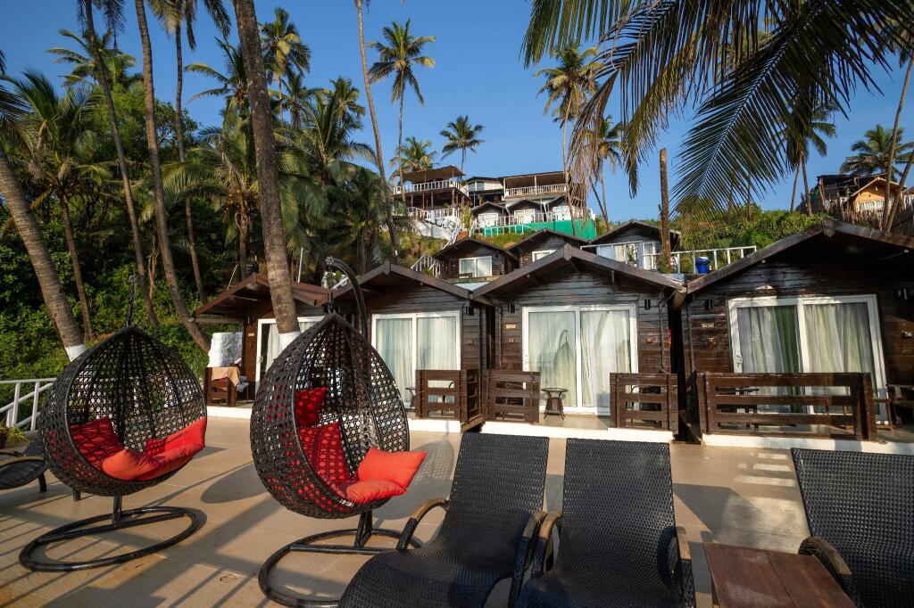 Antares Beach Resort in Vagator, India