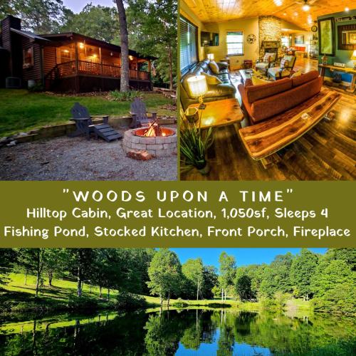 Woods Upon a Time Remodeled Cabin with Fireplace Pond View & Firepit Your Getaway Story Awaits — 4-Star Luxury Hotel in Murphy, United States
