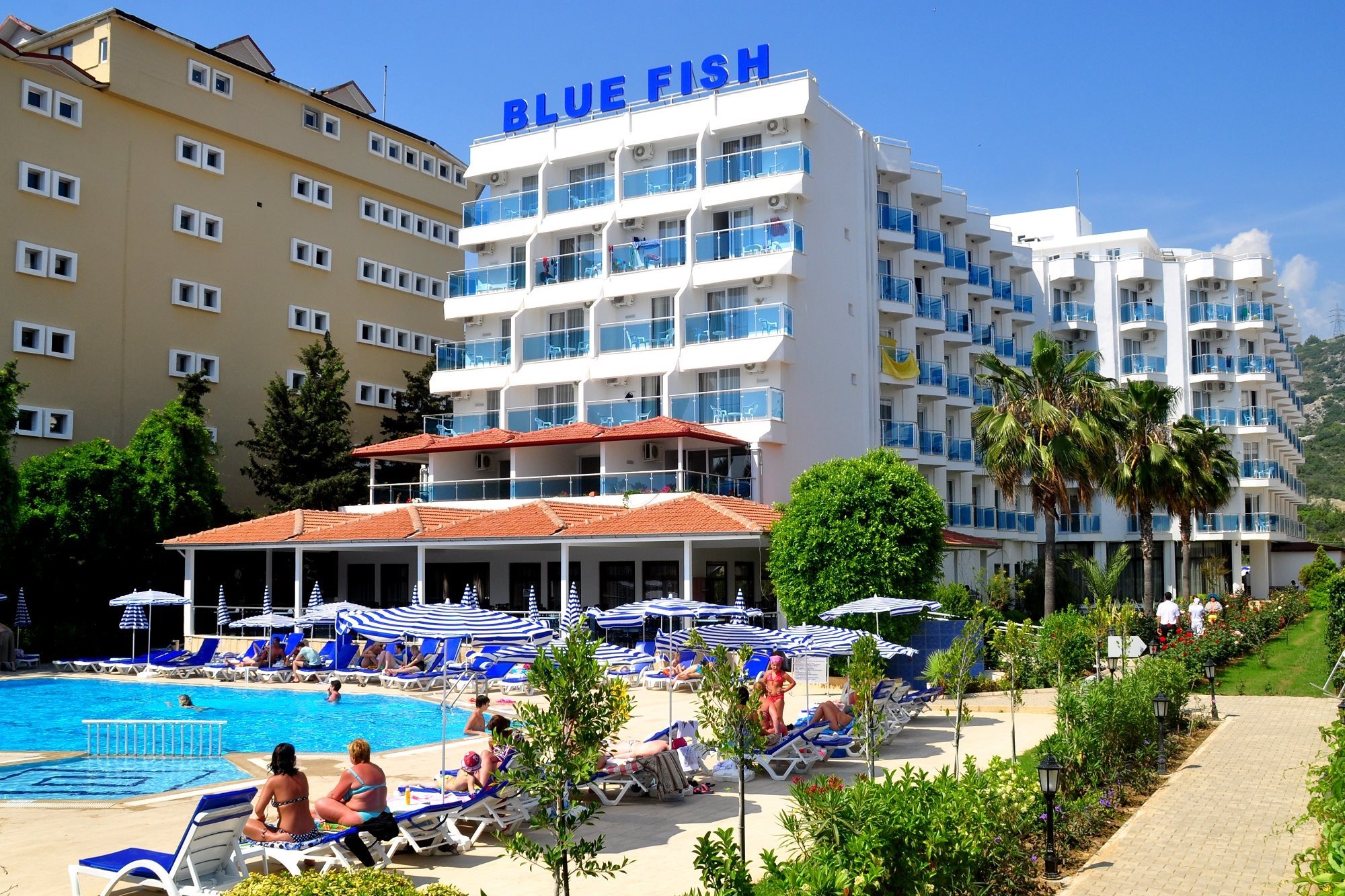 Blue Fish - carbon neutral hotel in Alanya